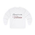Bound to the Villain | Bookish Long Sleeve Shirt | Dark Romance Reader Gift | Fantasy Book Lover Apparel