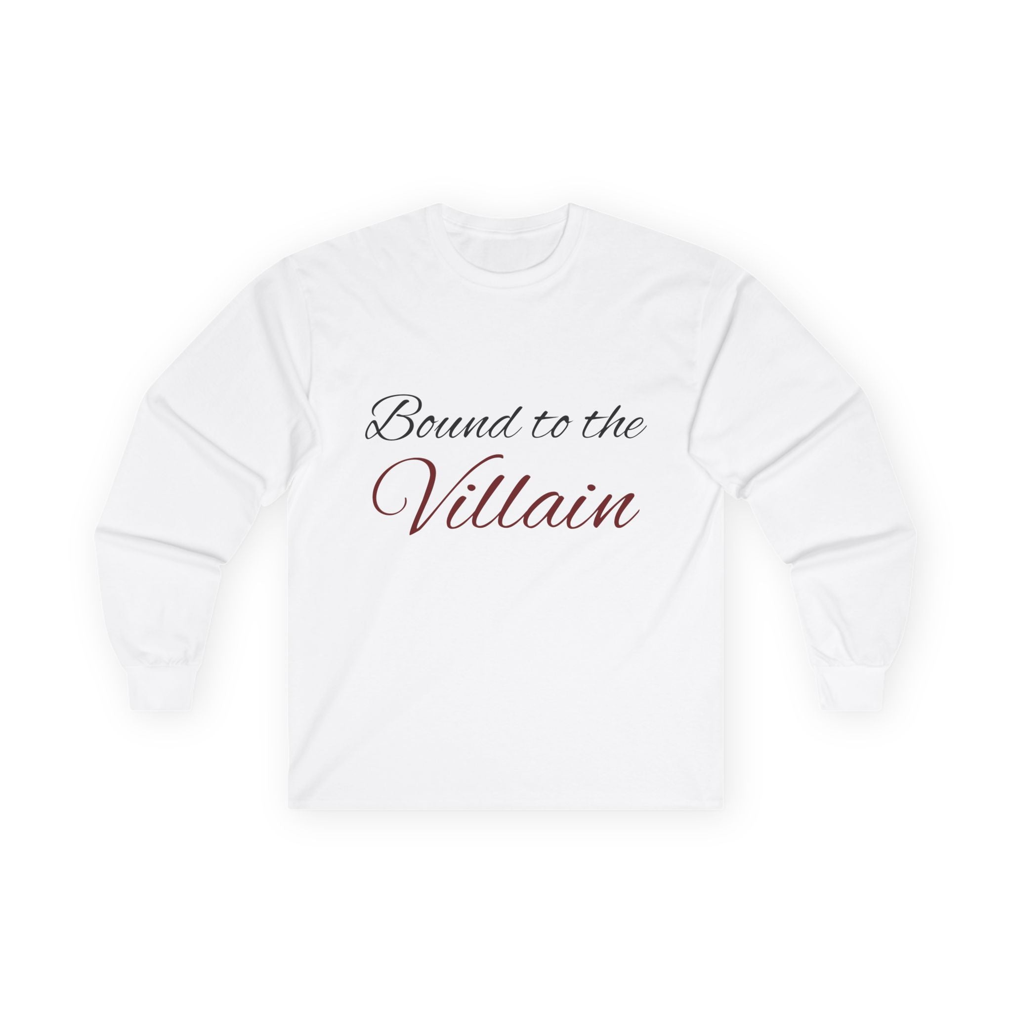 Bound to the Villain | Bookish Long Sleeve Shirt | Dark Romance Reader Gift | Fantasy Book Lover Apparel