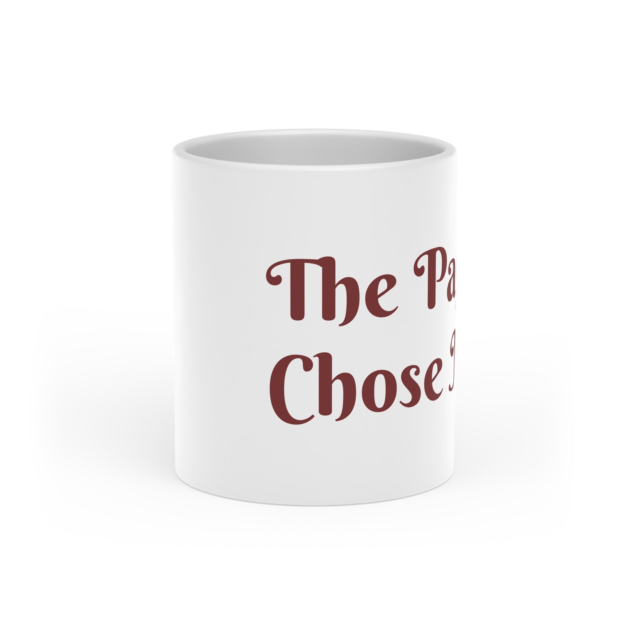 The Pages Chose Me Heart Mug
