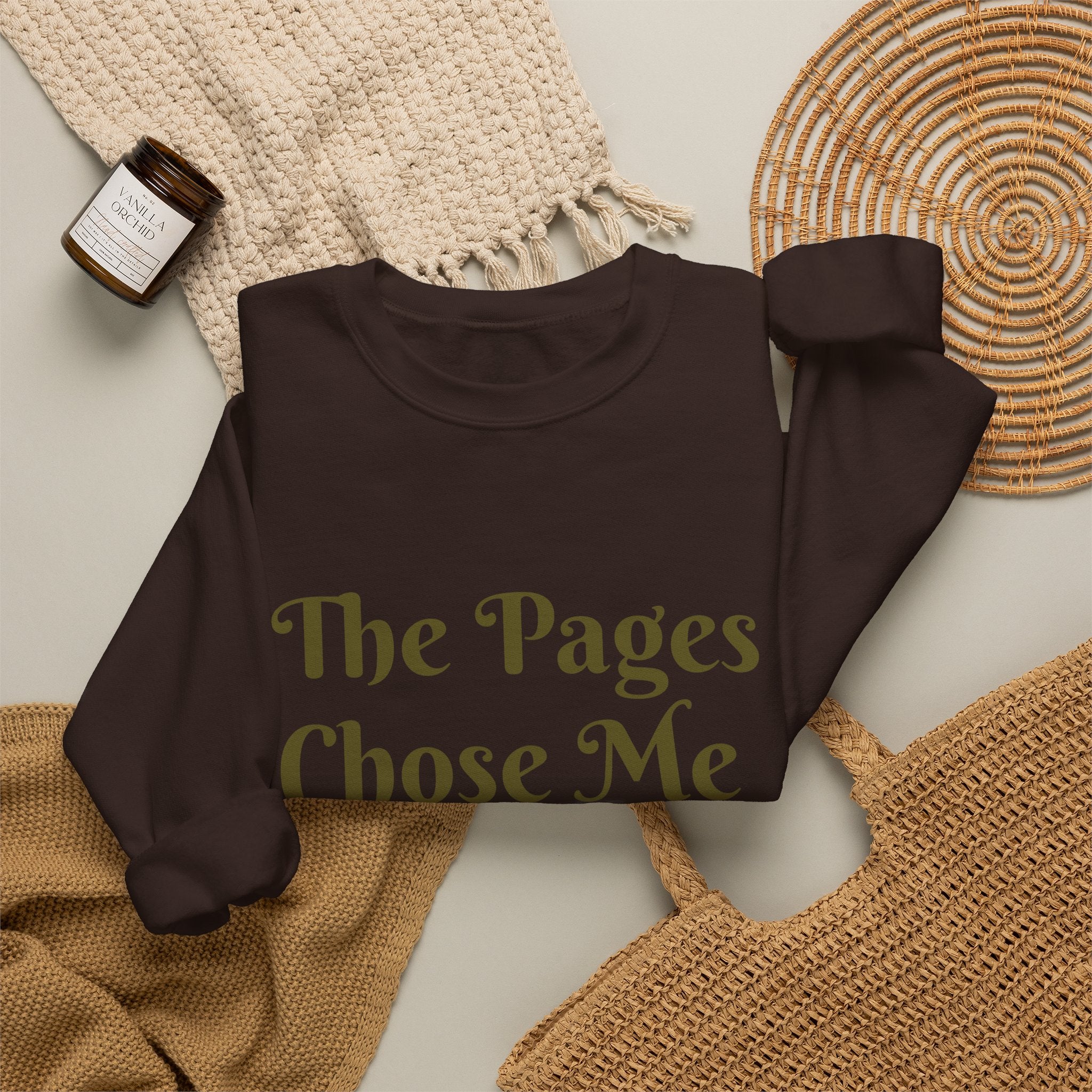 The Pages Chose Me Crewneck Sweatshirt