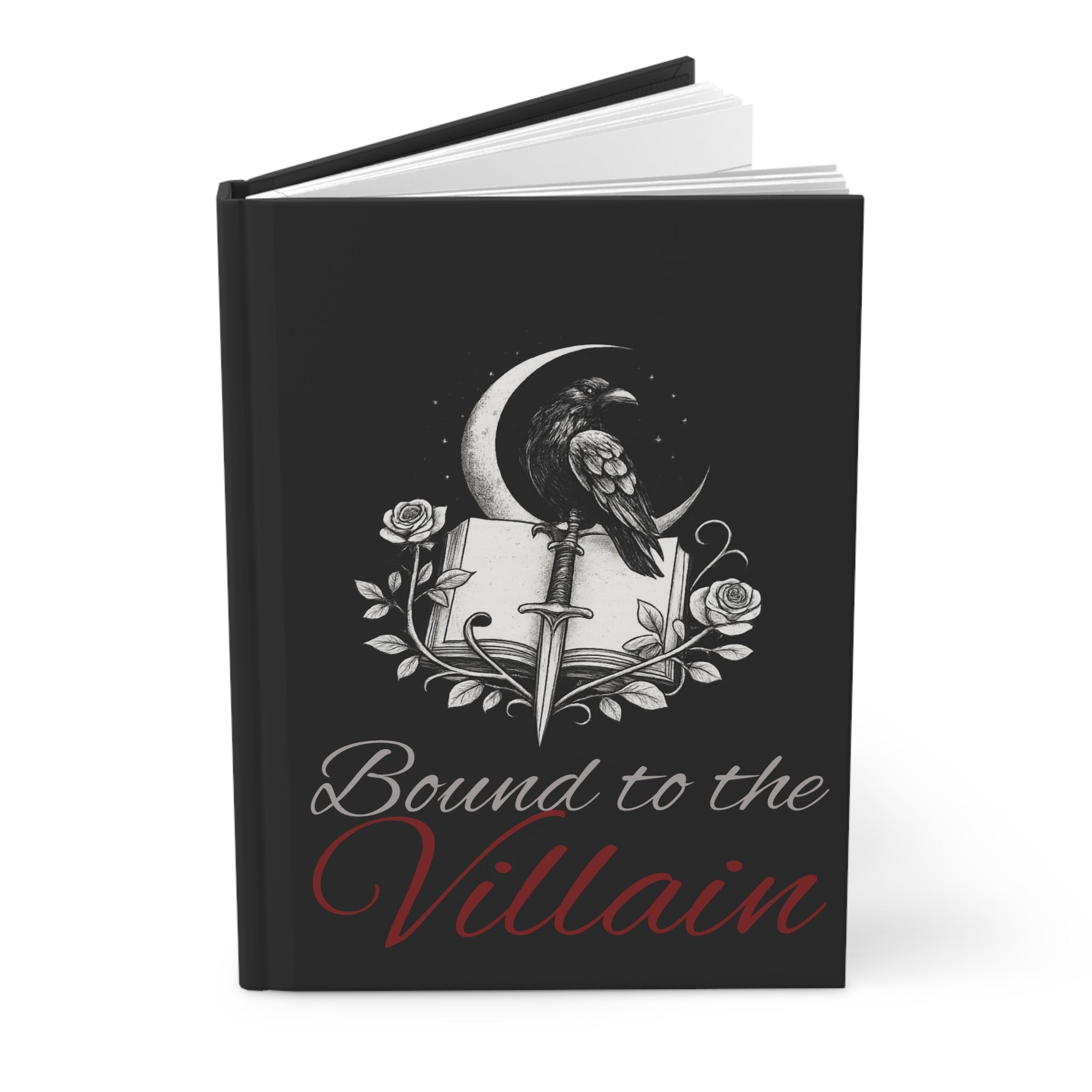 Bound to the Villain Bookish Hardcover Journal