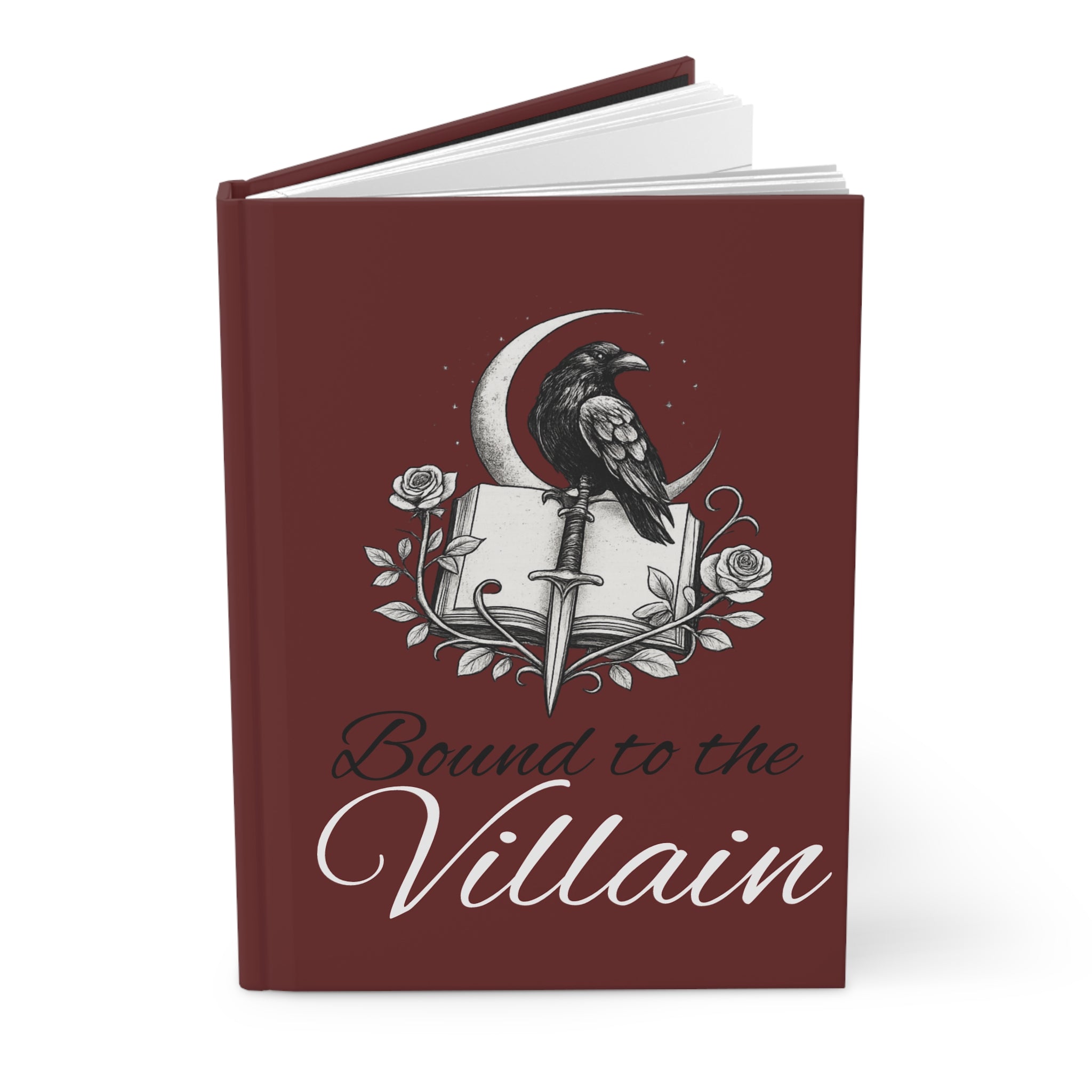 Bound to the Villain Bookish Hardcover Journal
