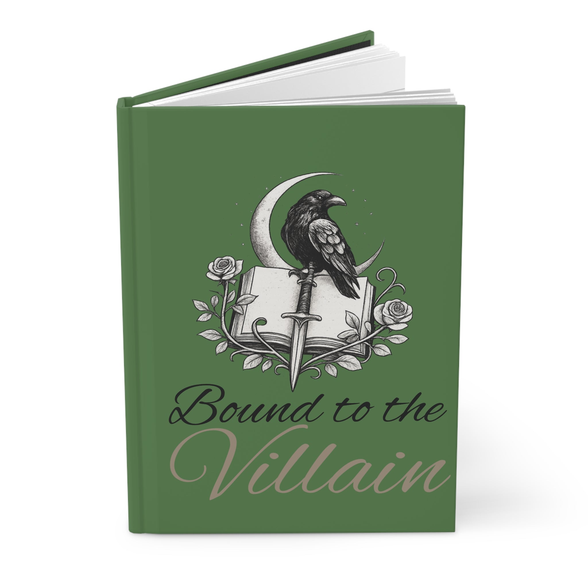 Bound to the Villain Bookish Hardcover Journal