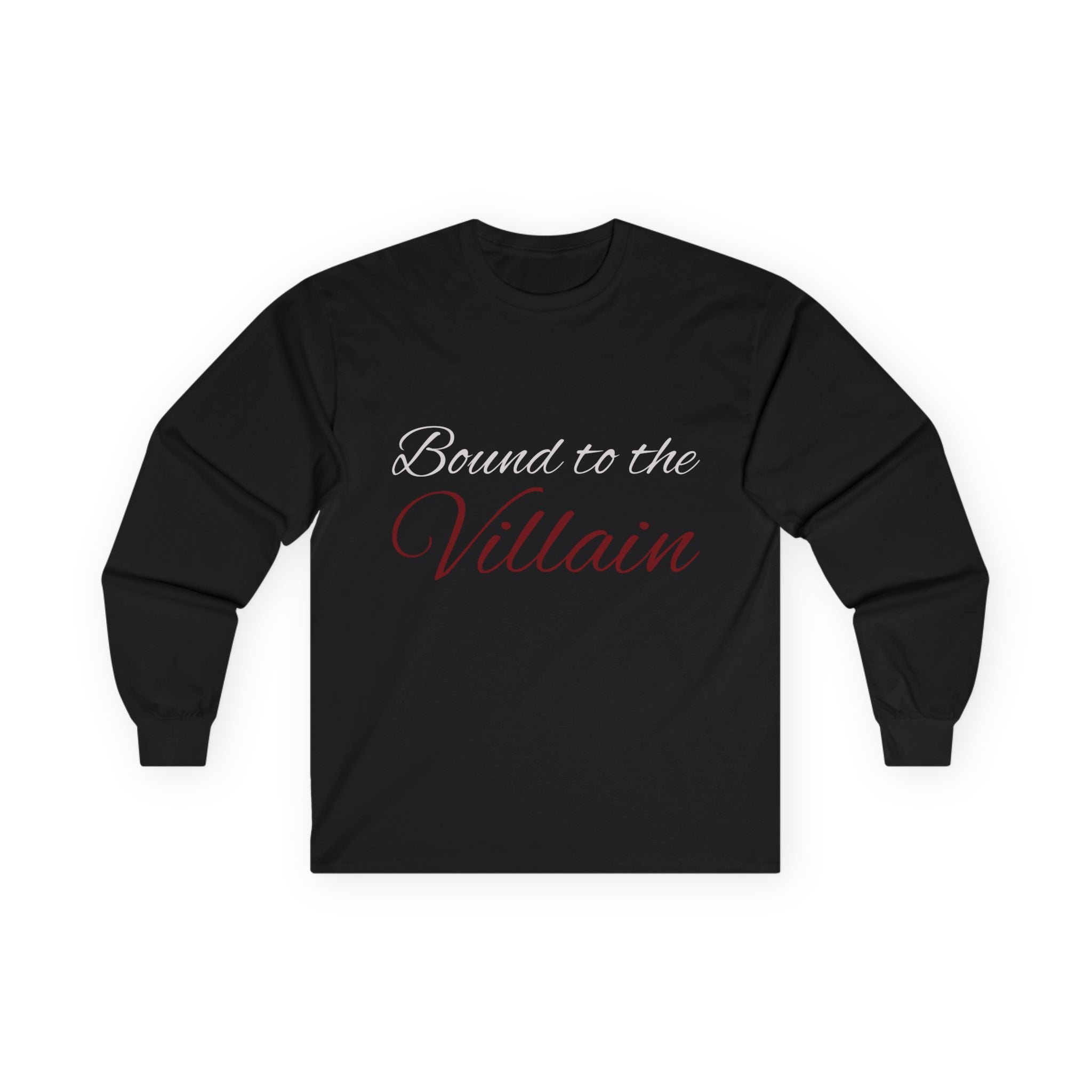 Bound to the Villain | Bookish Long Sleeve Shirt | Dark Romance Reader Gift | Fantasy Book Lover Apparel