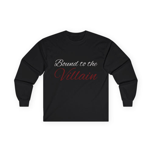 Bound to the Villain | Bookish Long Sleeve Shirt | Dark Romance Reader Gift | Fantasy Book Lover Apparel