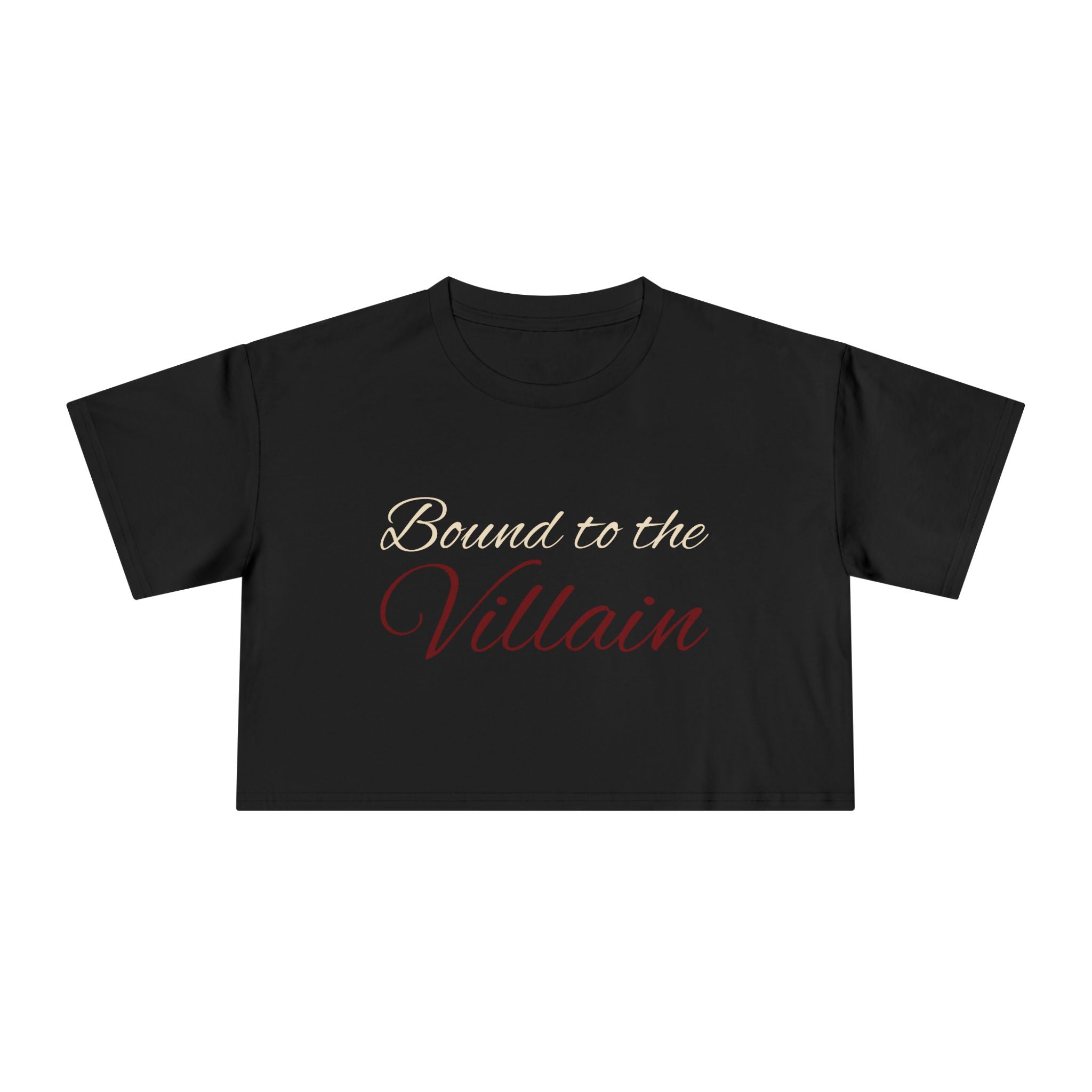Bound to the Villain Cropped Tee