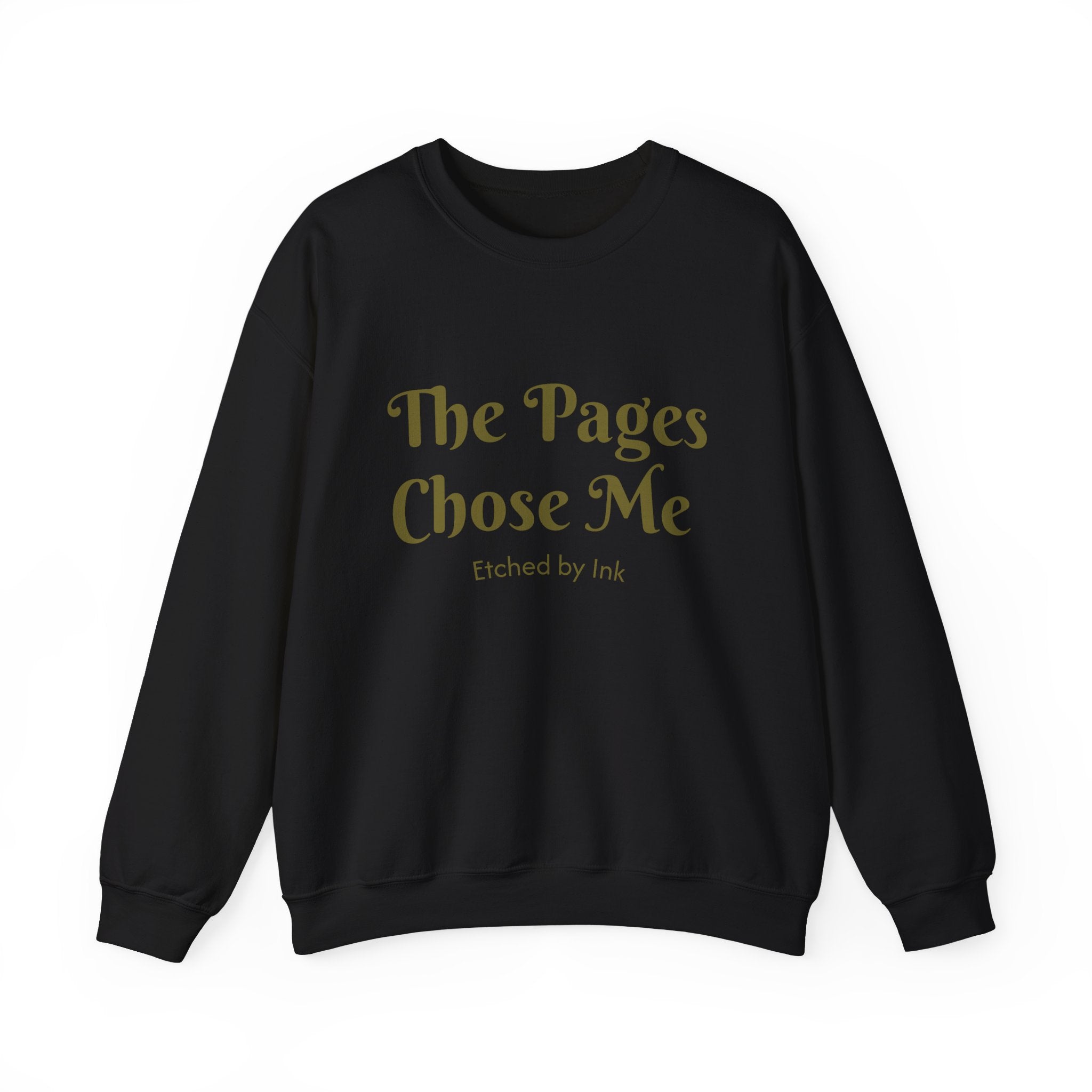 The Pages Chose Me Crewneck Sweatshirt | Book Lover Sweatshirt | Fantasy Reader Gift | Bookish Apparel | Reader Gift