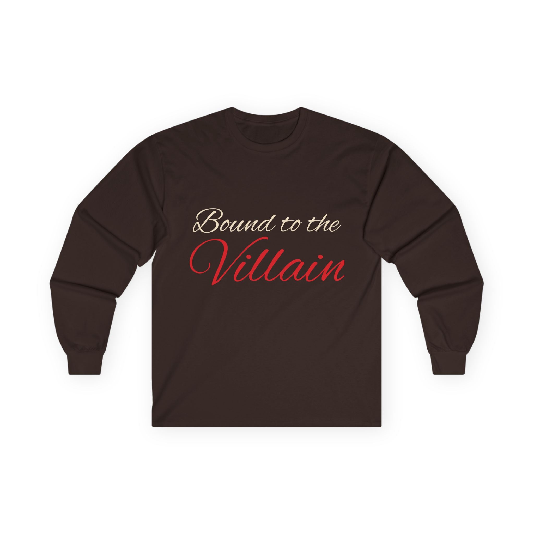 Bound to the Villain | Bookish Long Sleeve Shirt | Dark Romance Reader Gift | Fantasy Book Lover Apparel