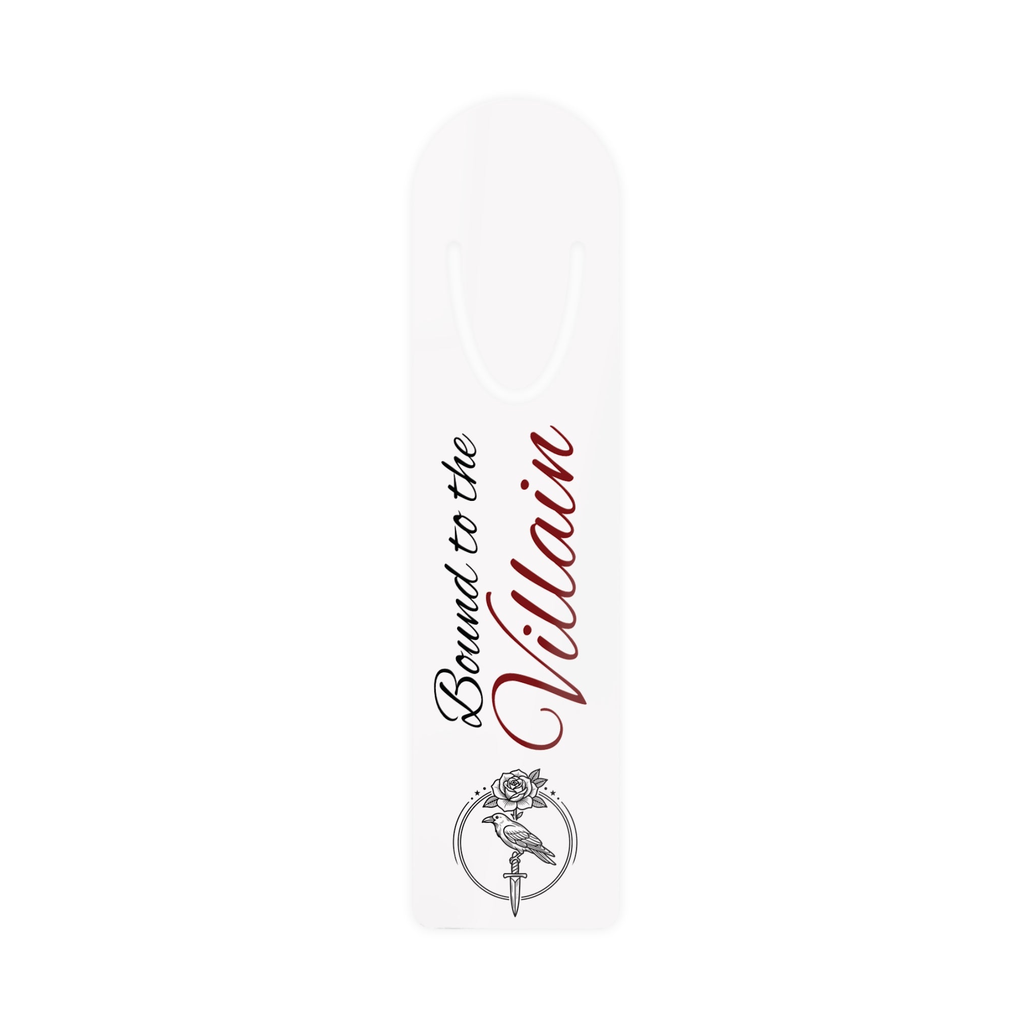 Bound to the Villain Bookmark | Bookish Bookmark | Fantasy Reader Gift | Dark Romance Bookmark | Booktok Gift