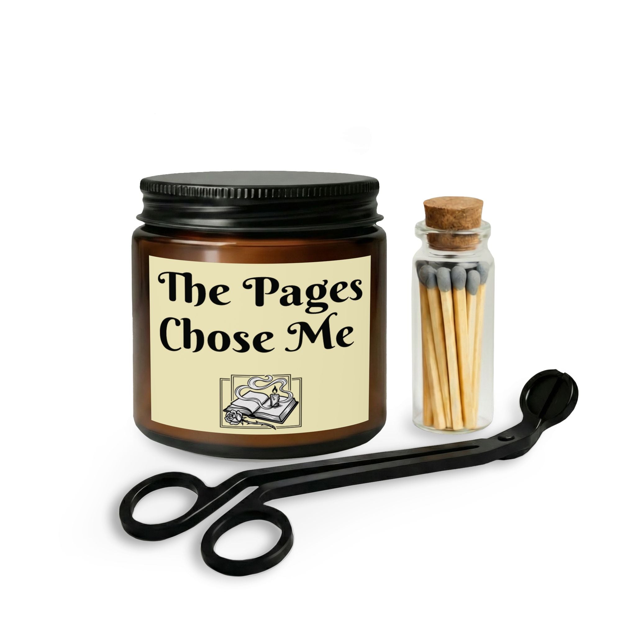 The Pages Chose Me Candle