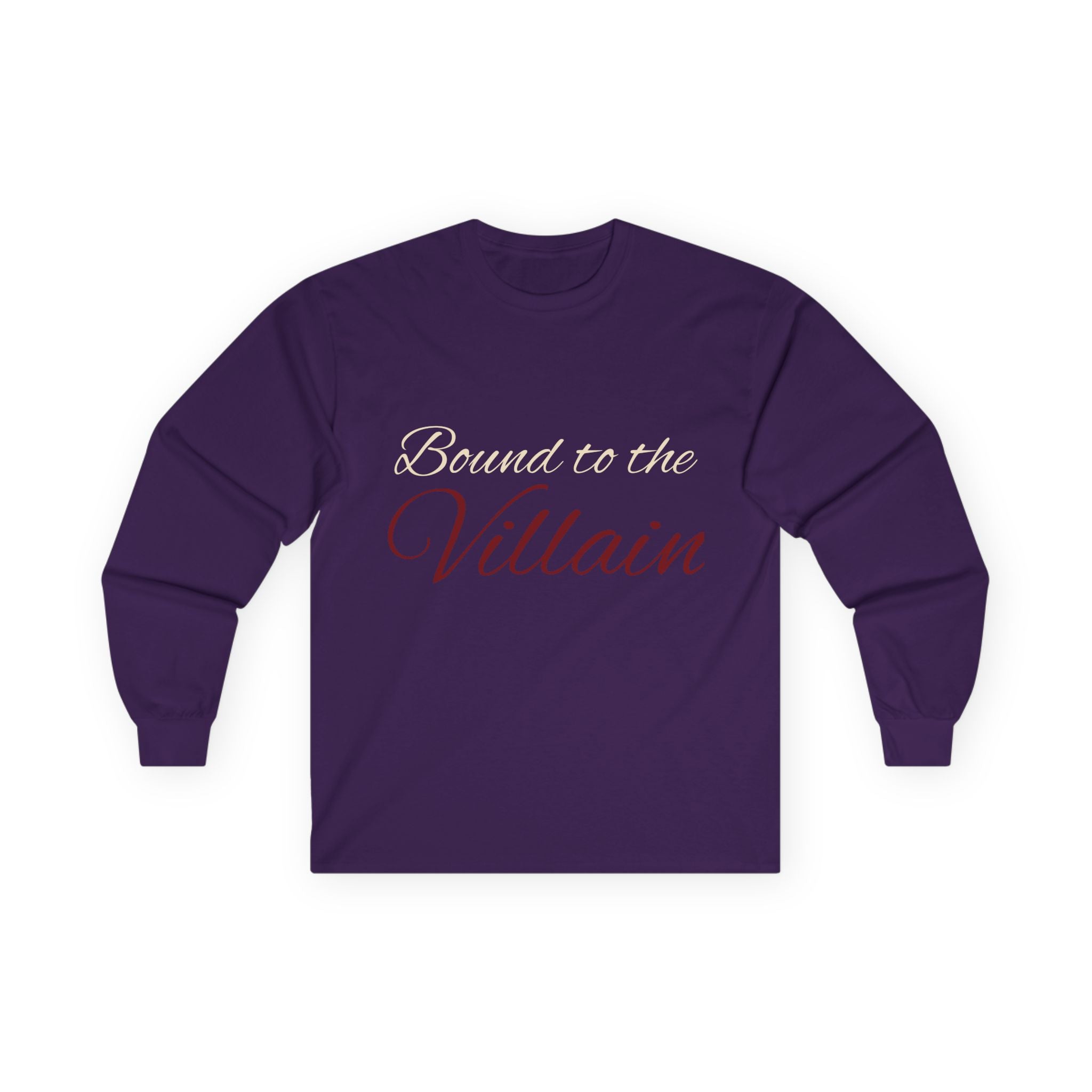 Bound to the Villain | Bookish Long Sleeve Shirt | Dark Romance Reader Gift | Fantasy Book Lover Apparel