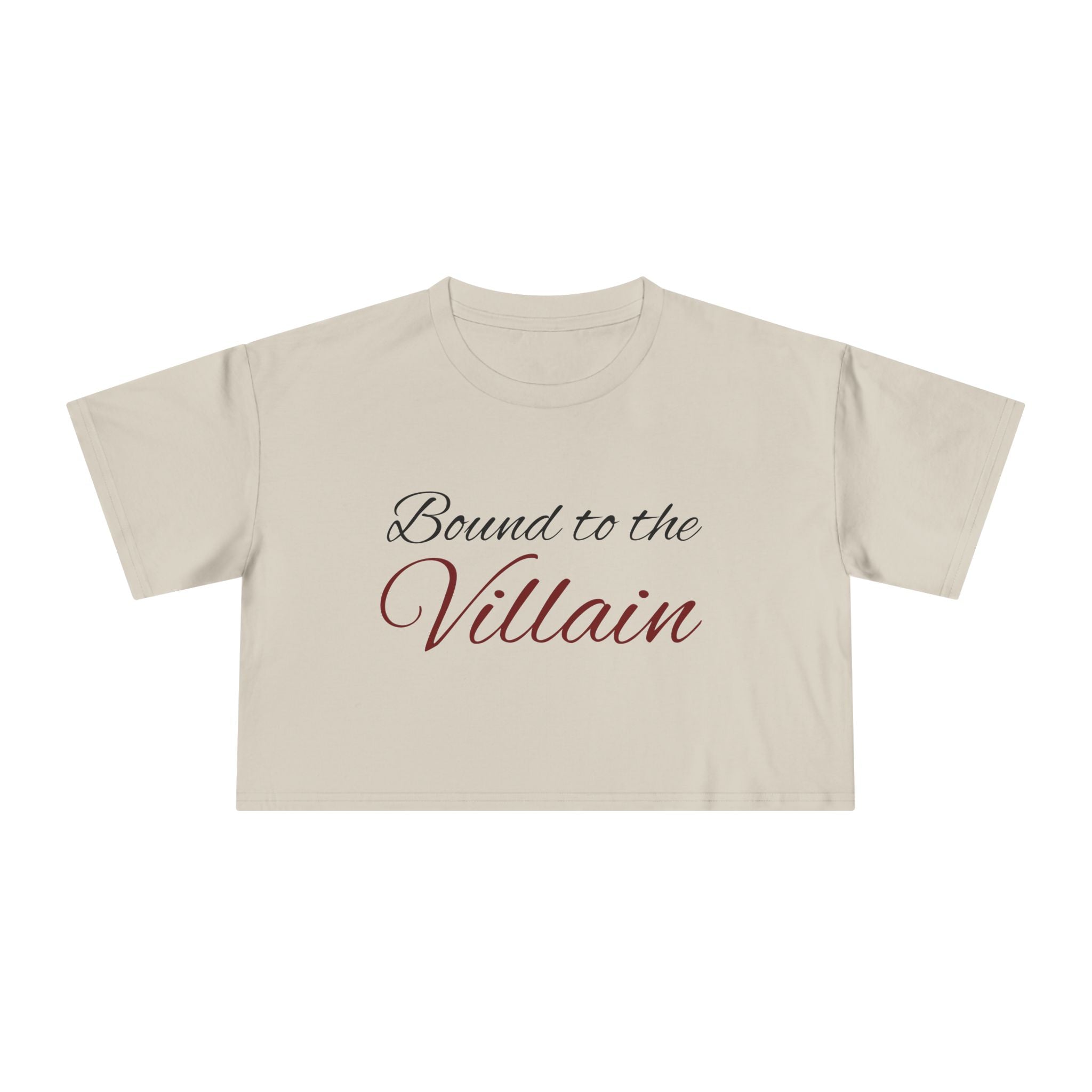 Bound to the Villain Cropped Tee