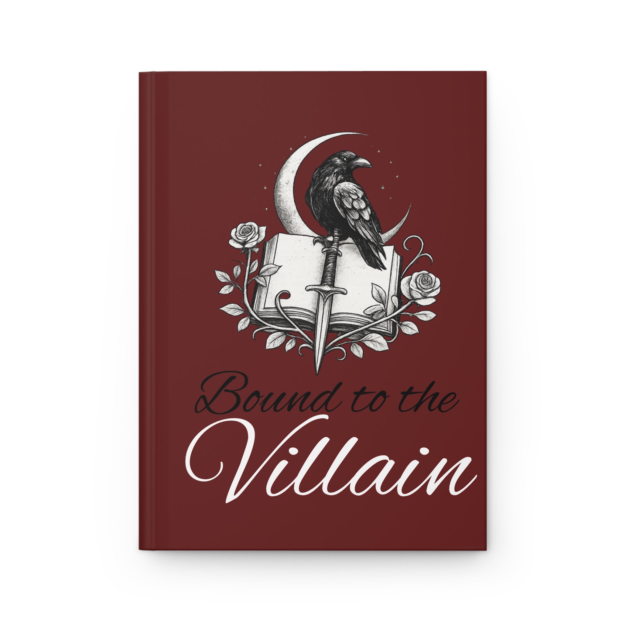 Bound to the Villain Bookish Hardcover Journal
