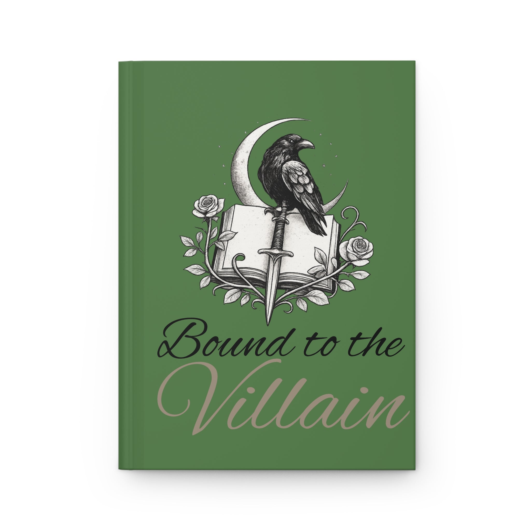 Bound to the Villain Bookish Hardcover Journal