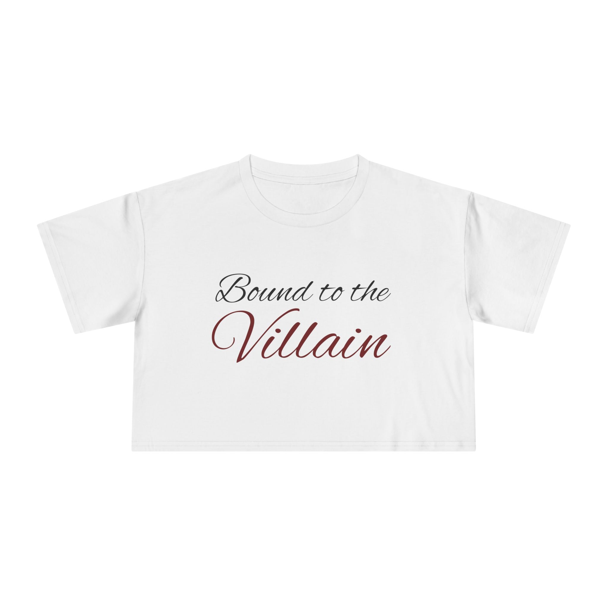 Bound to the Villain Cropped Tee