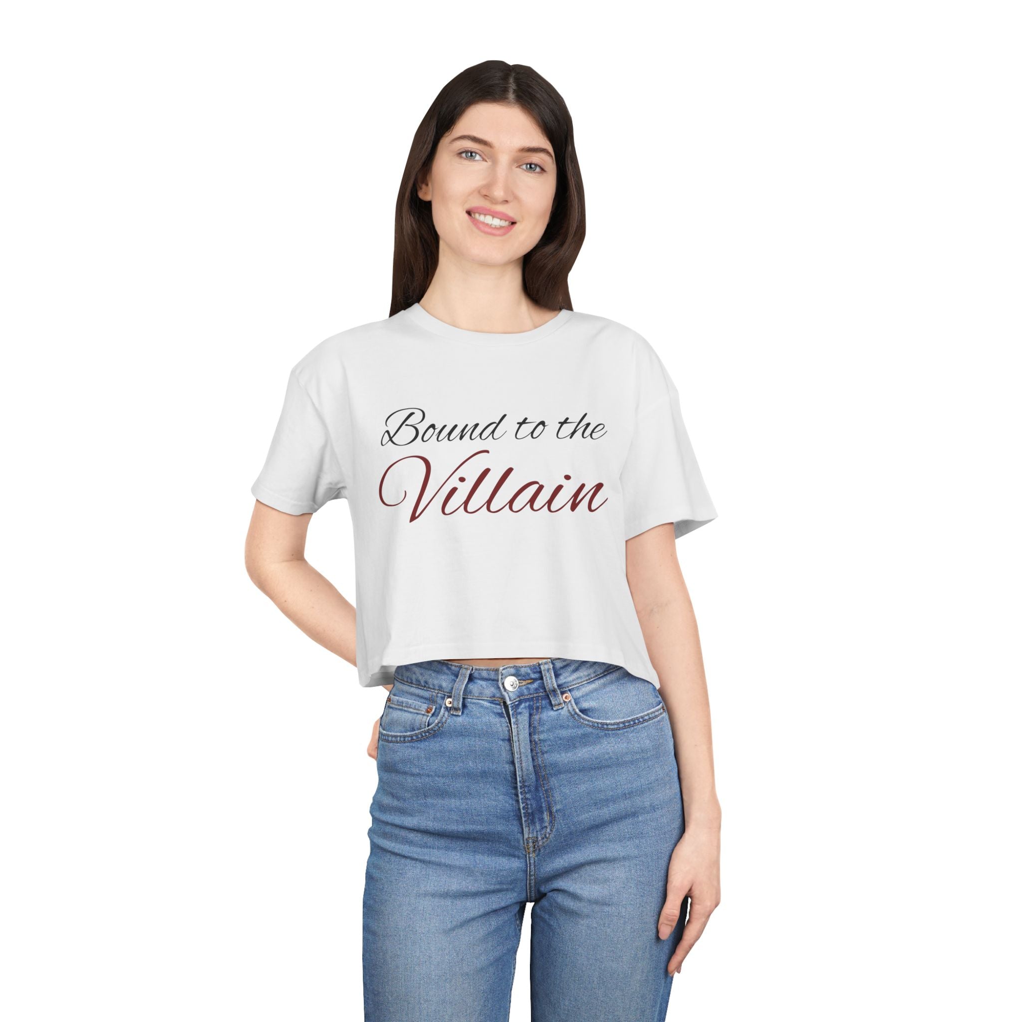 Bound to the Villain Cropped Tee