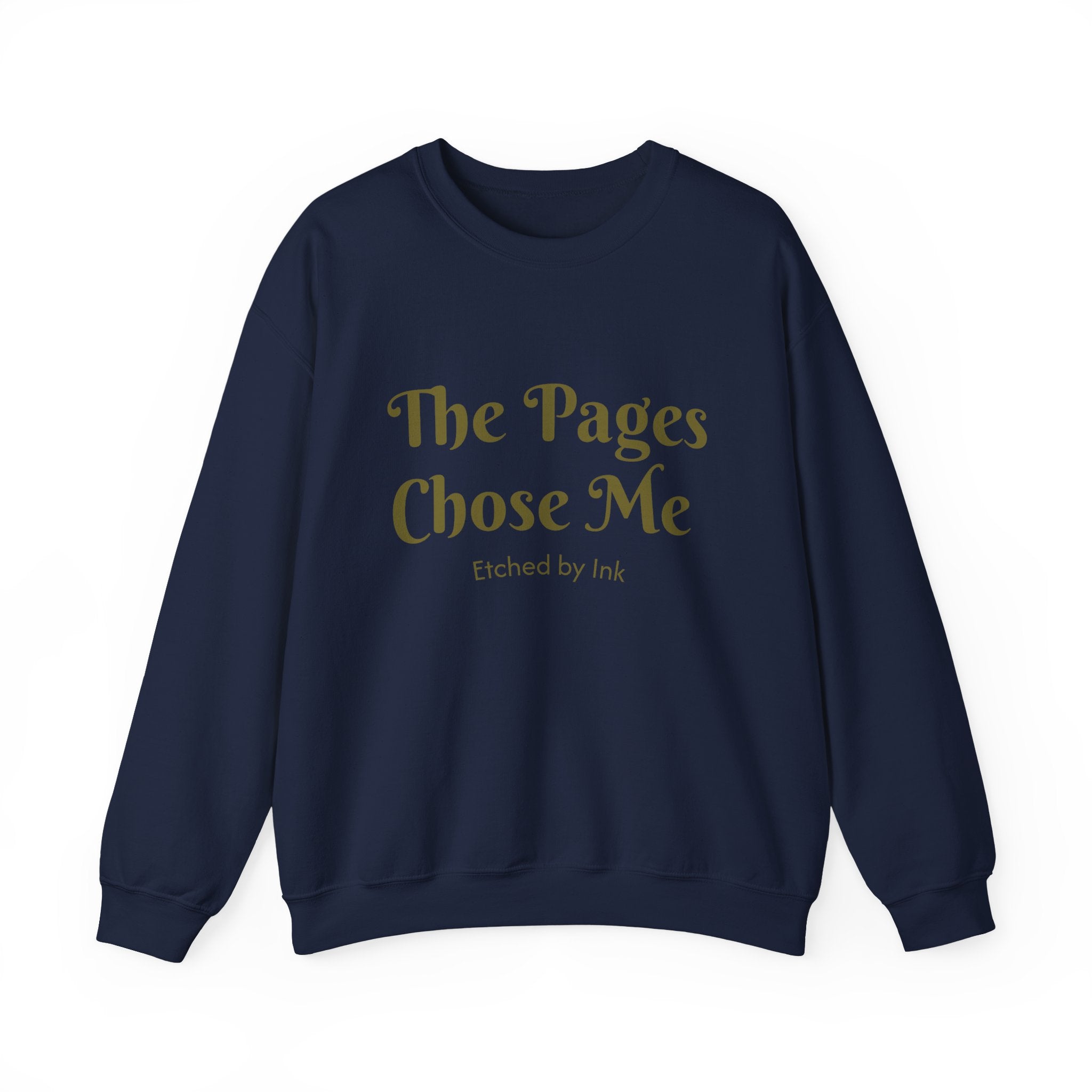 The Pages Chose Me Crewneck Sweatshirt | Book Lover Sweatshirt | Fantasy Reader Gift | Bookish Apparel | Reader Gift